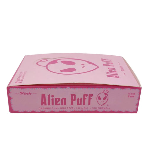 Alien Puff 1¼ Size Pink Rolling Papers Box — Nairobi Kenya Smoke Shop | Royal Mist