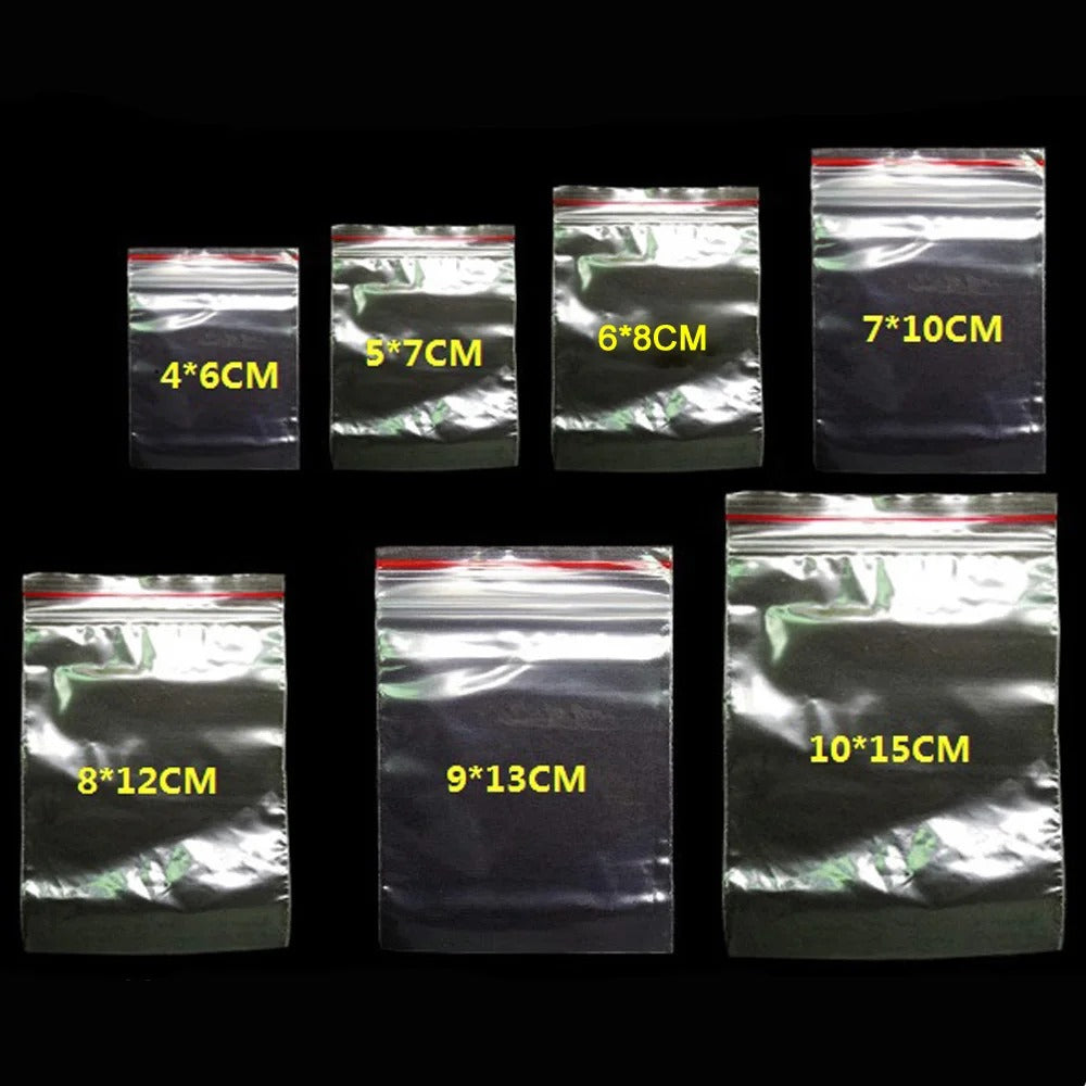 Clear Ziplock Food Grade Storage Bags size range — Buy in Nairobi | Royal Mist