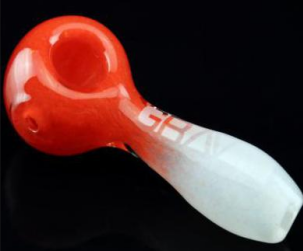 Grav Glass Spoon Pipe colours — Royal Mist Smoke Shop Kenya