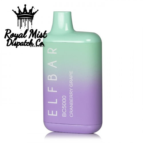 Elf Bar BC5000 5000 Puffs Disposable Vapes Royal Mist Nairobi Kenya 11