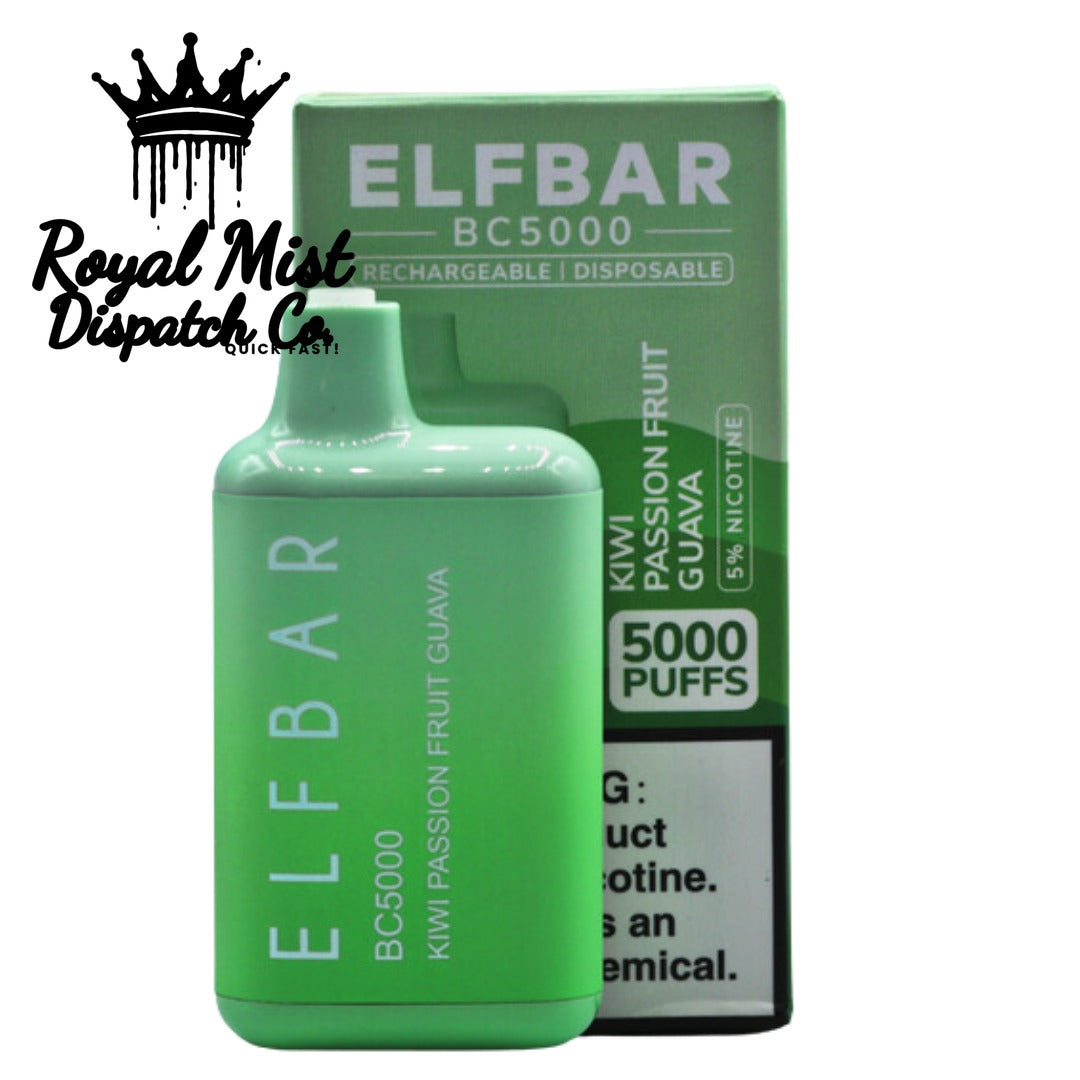 Elf Bar BC5000 5000 Puffs Disposable Vapes Royal Mist Nairobi Kenya 5