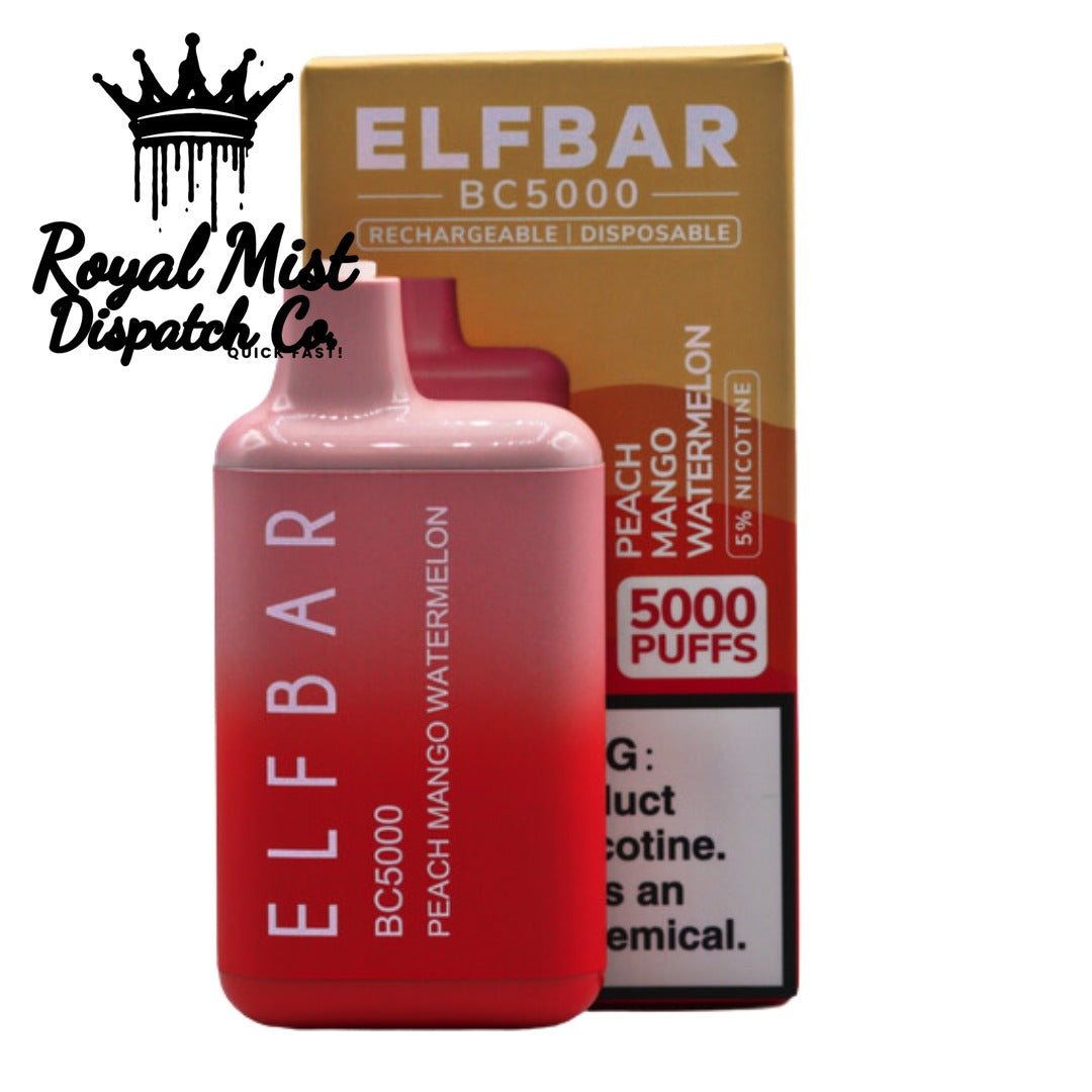 Elf Bar BC5000 5000 Puffs Disposable Vapes Royal Mist Nairobi Kenya 6