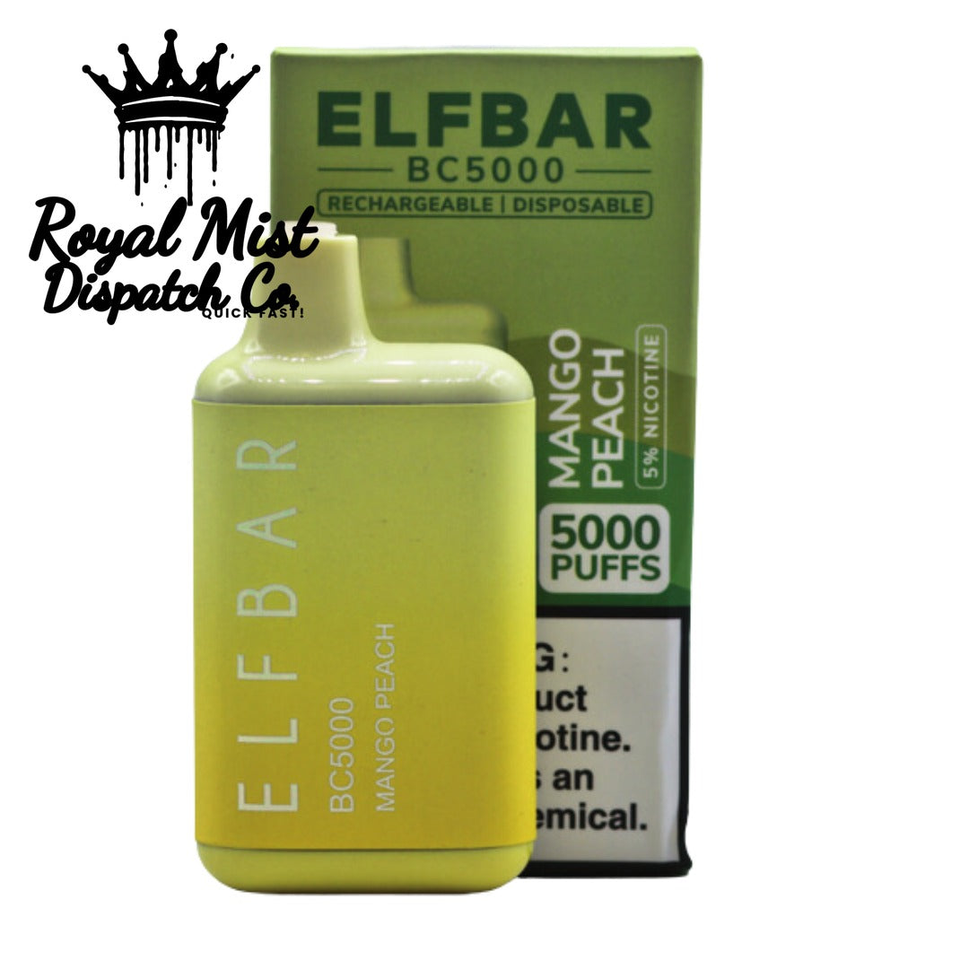 Elf Bar BC5000 5000 Puffs Disposable Vapes Royal Mist Nairobi Kenya 7