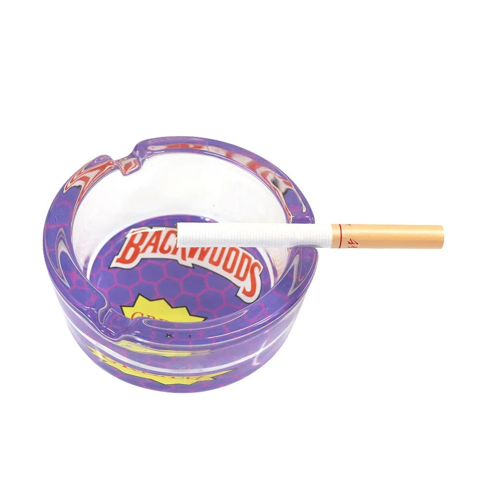 Backwoods 66mm Round Glass Ashtray — Buy in Nairobi Kenya | Royal Mist