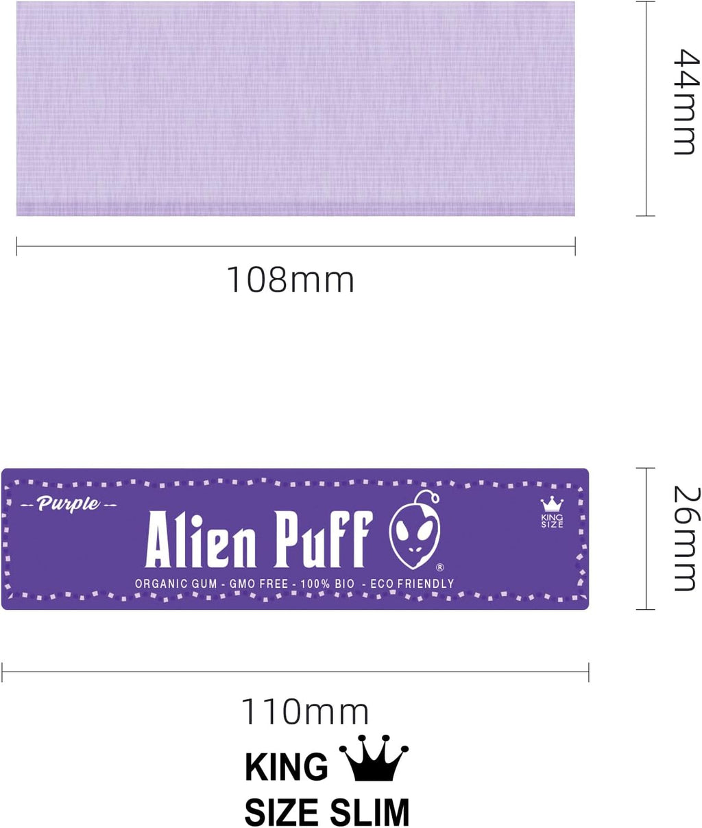 Alien Puff Kingsize Purple Rolling Papers Box — Buy in Nairobi Kenya | Royal Mist