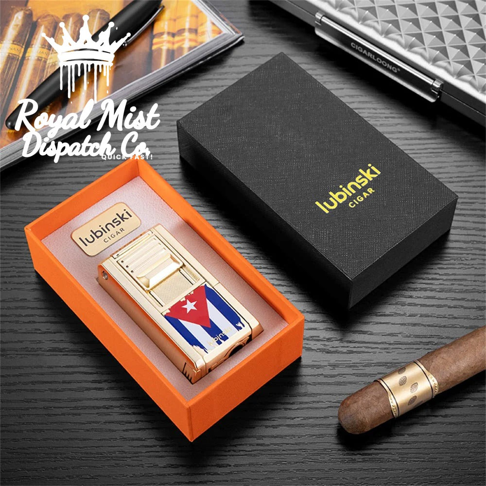 Lubinski Jet Lighter V Cutter Multifunctional Cigar Lighter Royal Mist Nairobi Kenya 1
