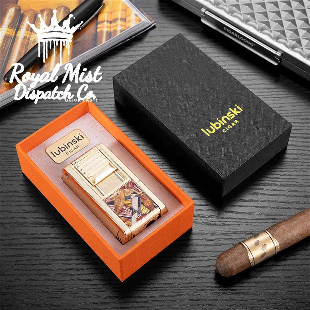 Lubinski Jet Lighter V Cutter Multifunctional Cigar Lighter Royal Mist Nairobi Kenya 2