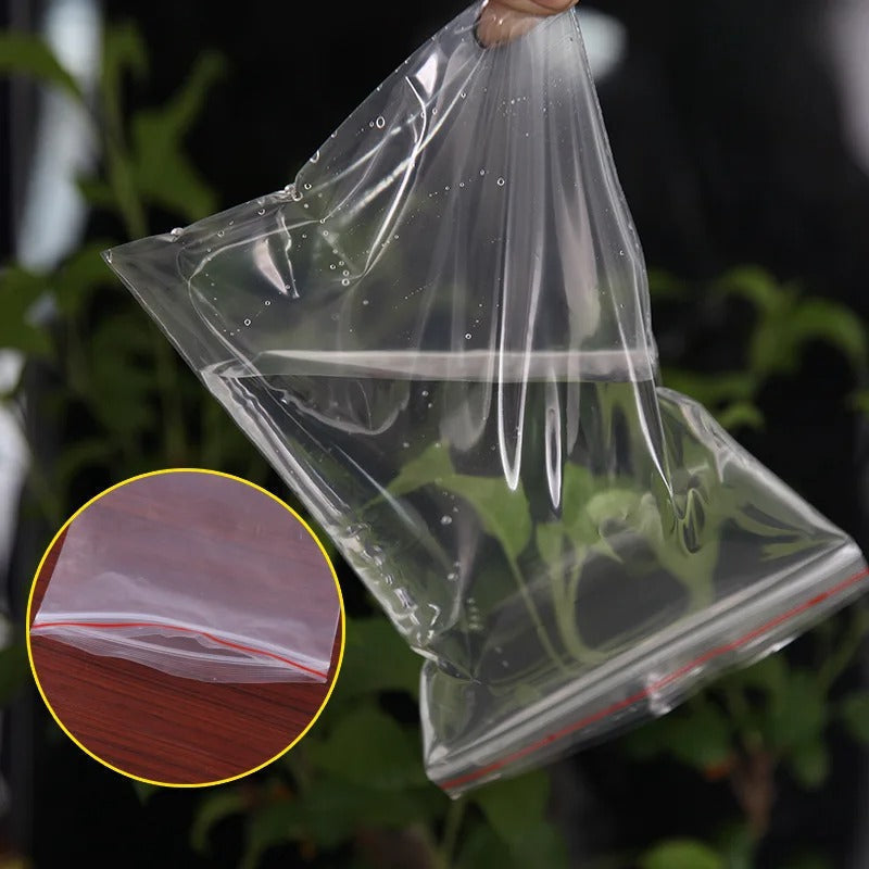 Clear Ziplock Storage Bags in use — Buy in Nairobi | Royal Mist