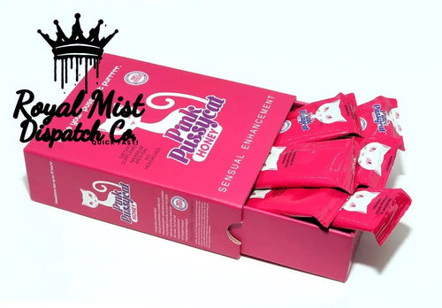 Pink Pussycat Honey Sachets 20g – Single or 12-Pack