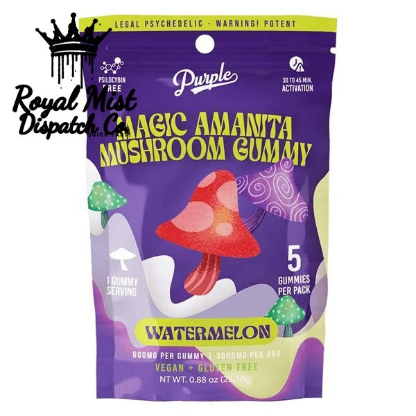Purple Magic Amanita Mushroom Gummy Royal Mist Nairobi Kenya 2