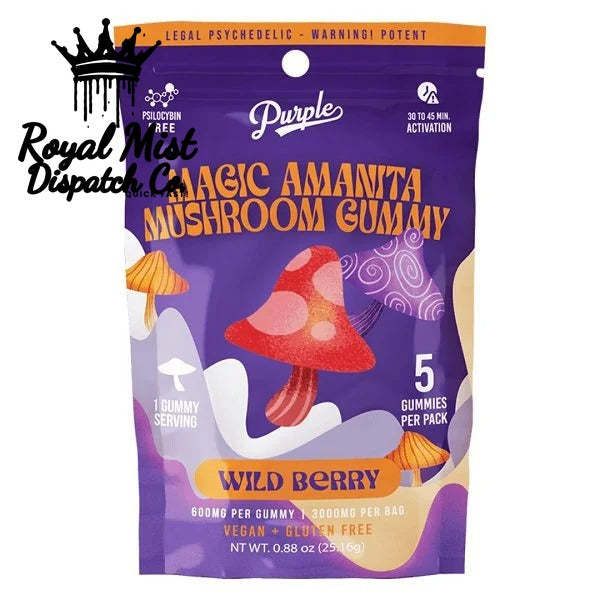 Purple Magic Amanita Mushroom Gummy Royal Mist Nairobi Kenya 3