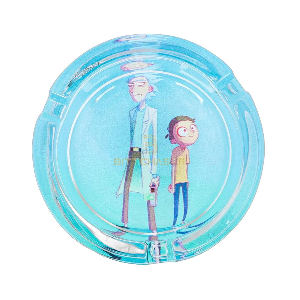 Rick and Morty Premium Round Glass Ashtray Royal Mist Nairobi Kenya 4