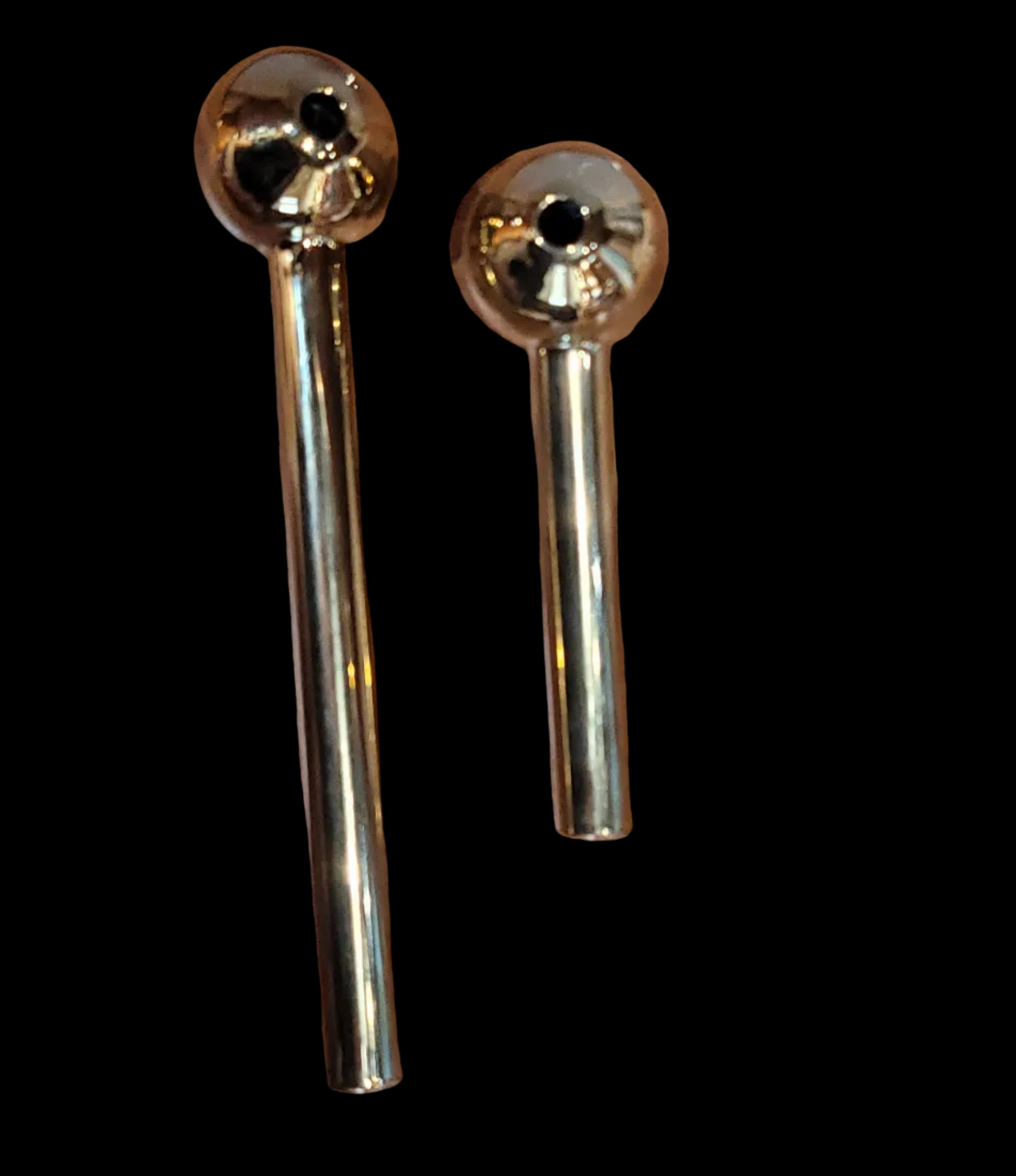 Gold Glass Borosilicate Oil Burner Hand Pipe — Buy in Nairobi | Royal Mist