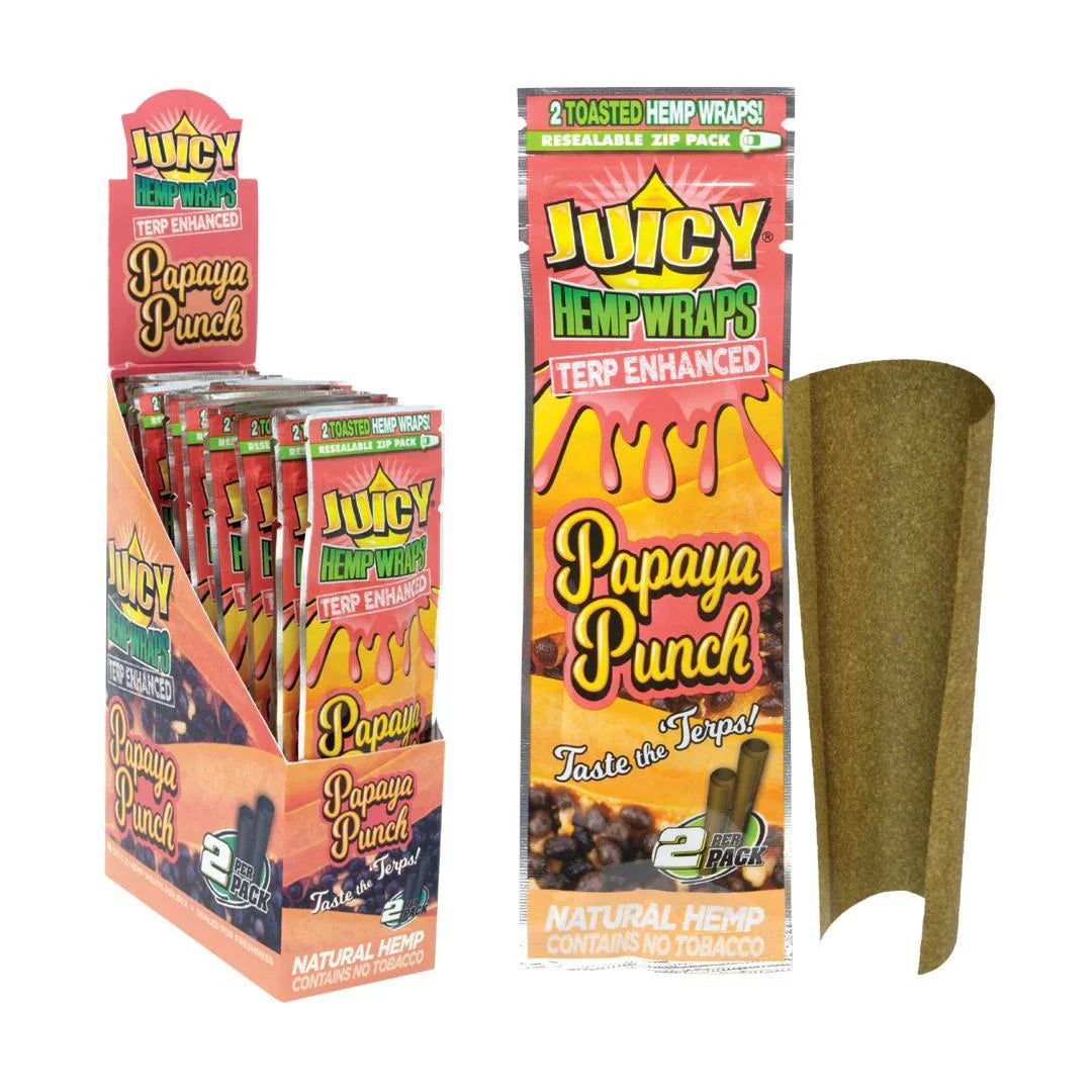 Juicy Hemp Wraps Kenya — Slow-Burning Terpene Wrappers | Royal Mist