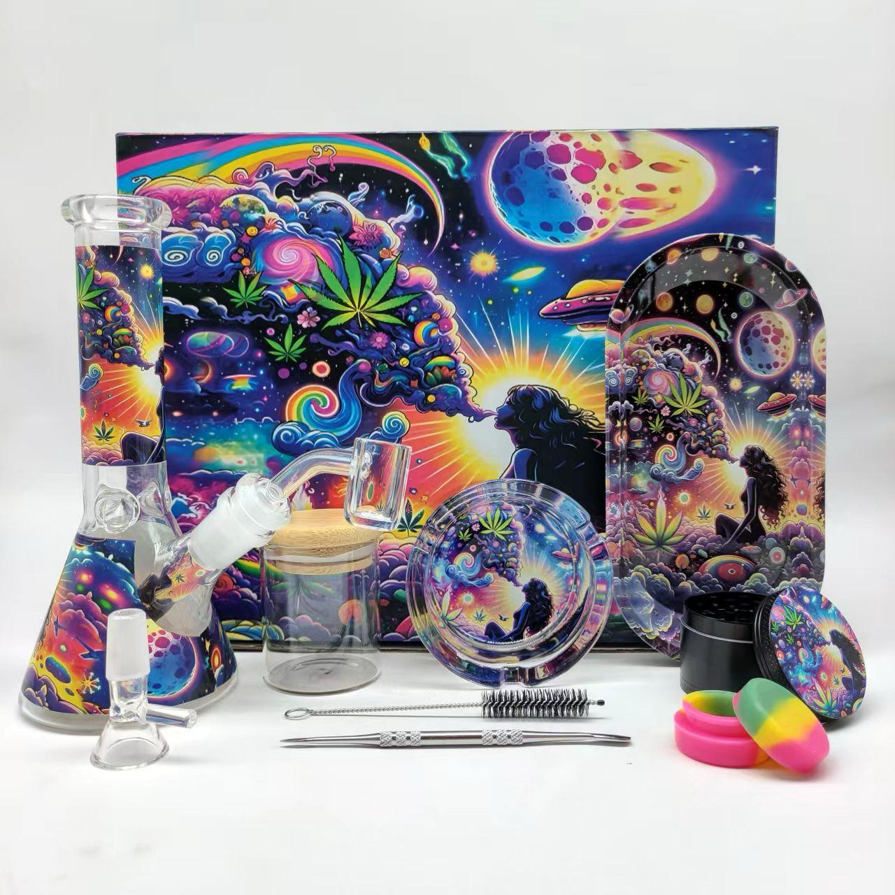 Hippie Girl Glass Ice Bong Set — Buy in Nairobi Kenya | Royal Mist