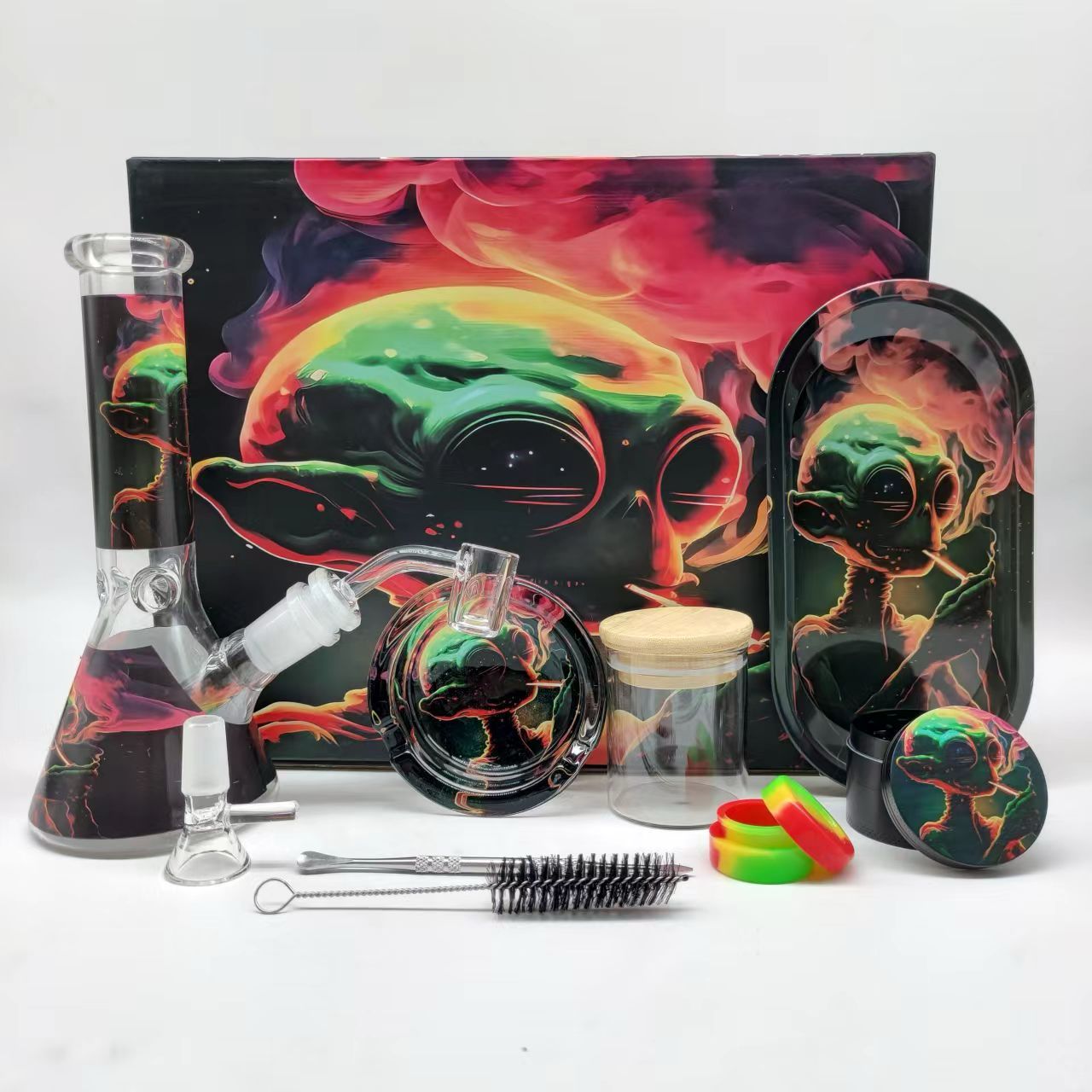 Baby Yoda Glass Ice Bong Set — Buy in Nairobi Kenya | Royal Mist