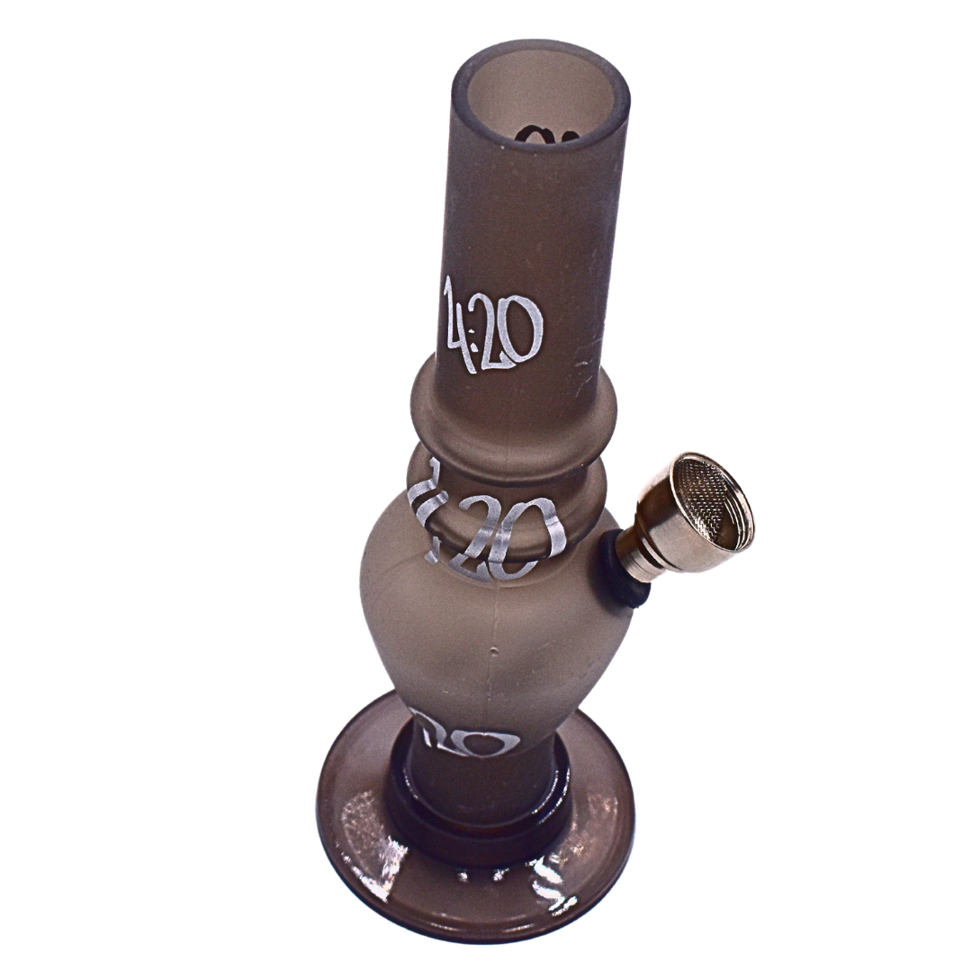6 Inch Mini Acrylic Bong colours — Royal Mist Smoke Shop Kenya