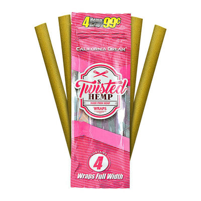 Twisted Hemp Blunt Wrappers Nairobi — 100mm Natural Hemp Wraps Kenya