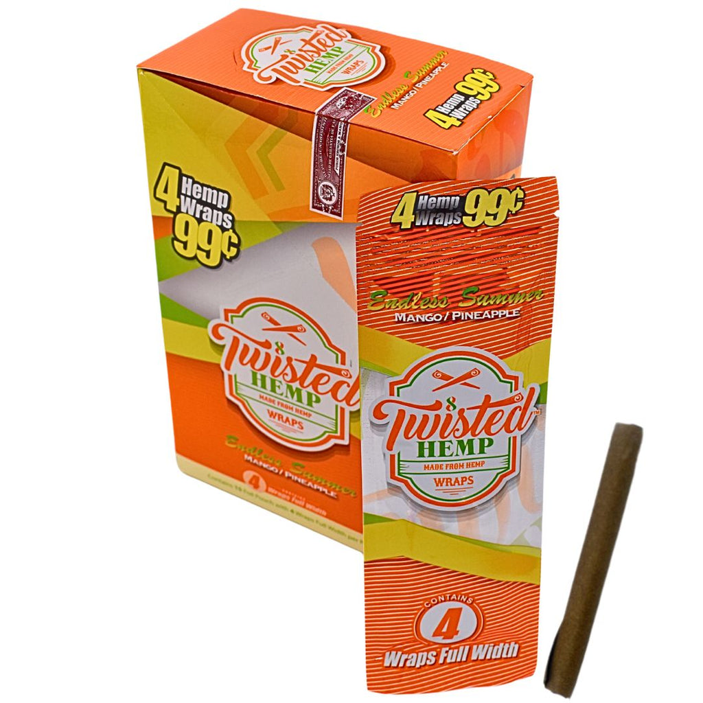 Twisted Hemp Wraps Kenya — Slow-Burning Tobacco-Free Blunt Wrappers | Royal Mist