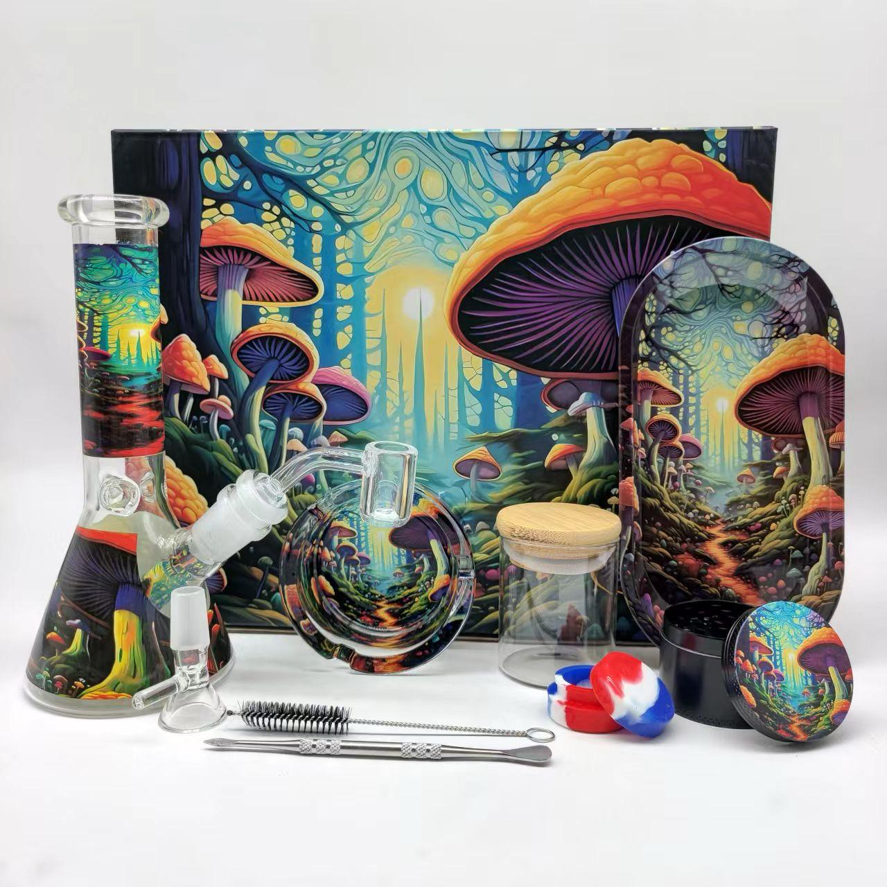Shrooms Glass Ice Bong Set — Buy in Nairobi Kenya | Royal Mist