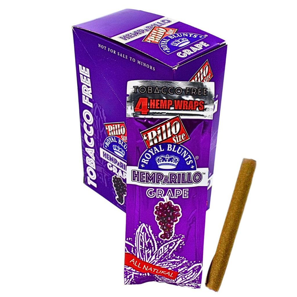 Royal Blunts Hemparillo Grape Hemp Wrap — Flavoured Blunt Wrappers Kenya