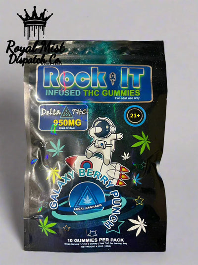 Rock IT Infused THC Gummies - 950mg Delta8 THC
