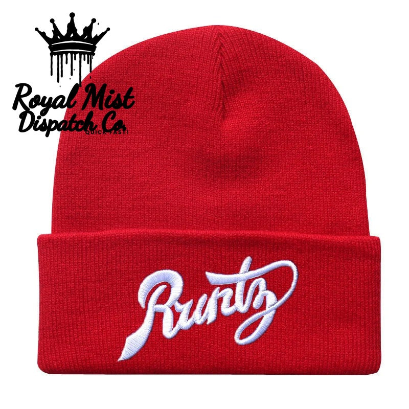RUNTZ Embroidery Beanie Hat Royal Mist Nairobi Kenya 2