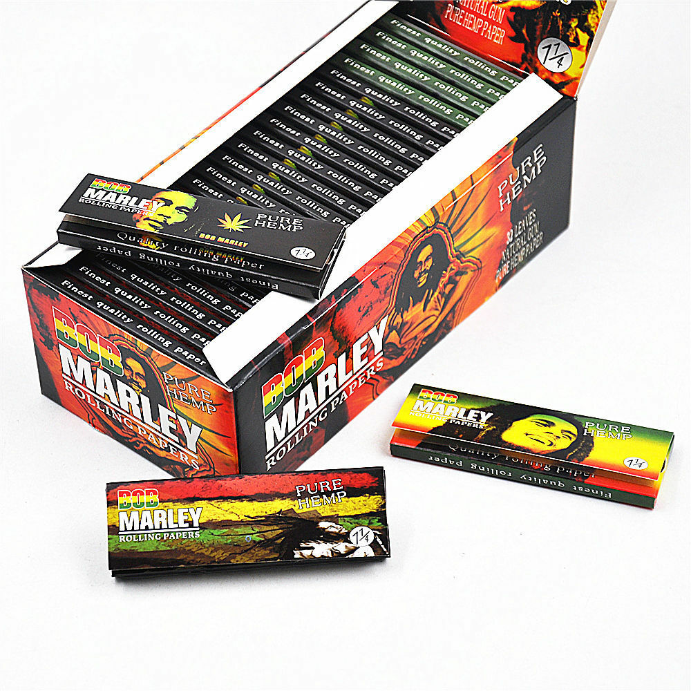 BOB MARLEY 1¼ Brown Rolling Papers Full Box — Buy in Nairobi Kenya | Royal Mist