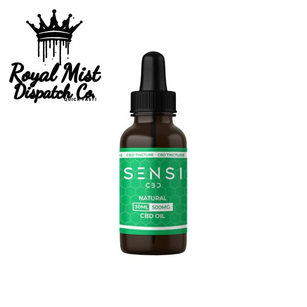 Sensi CBD 500mg CBD Broad Spectrum Tincture Oil Natural Royal Mist Nairobi Kenya