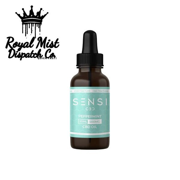 Sensi CBD 500mg CBD Broad Spectrum Tincture Oil Peppermint Royal Mist Nairobi Kenya