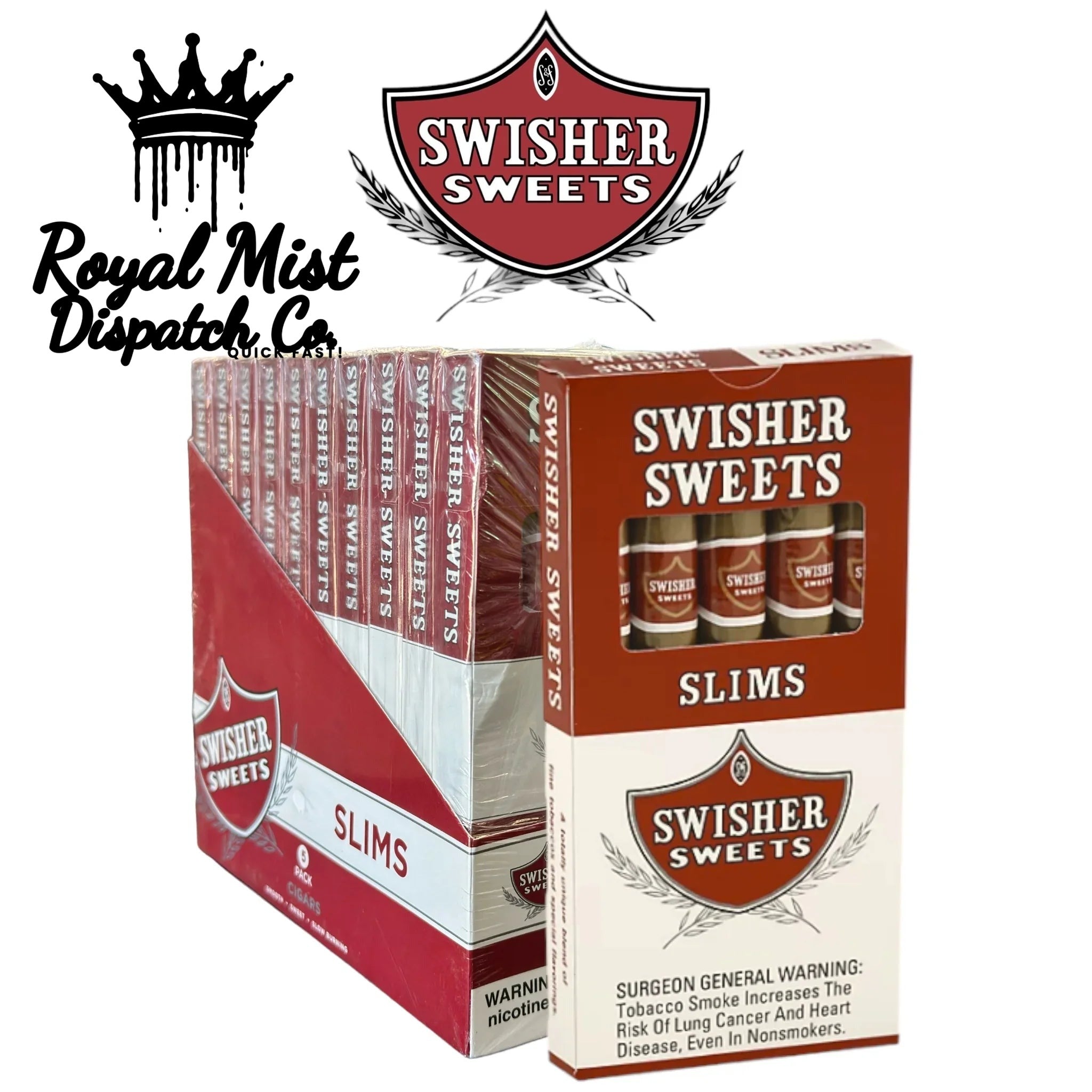 Swisher Sweets Slims Cigarillos Royal Mist Nairobi Kenya