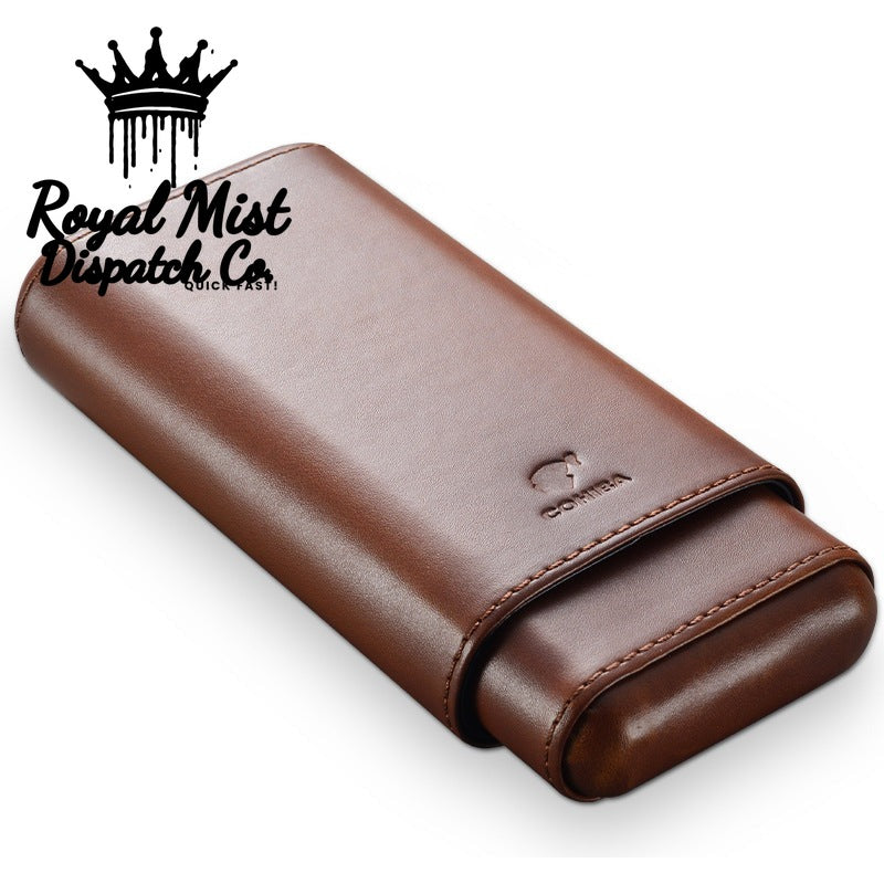 3-Cigar Leather Case Royal Mist Nairobi Kenya 3