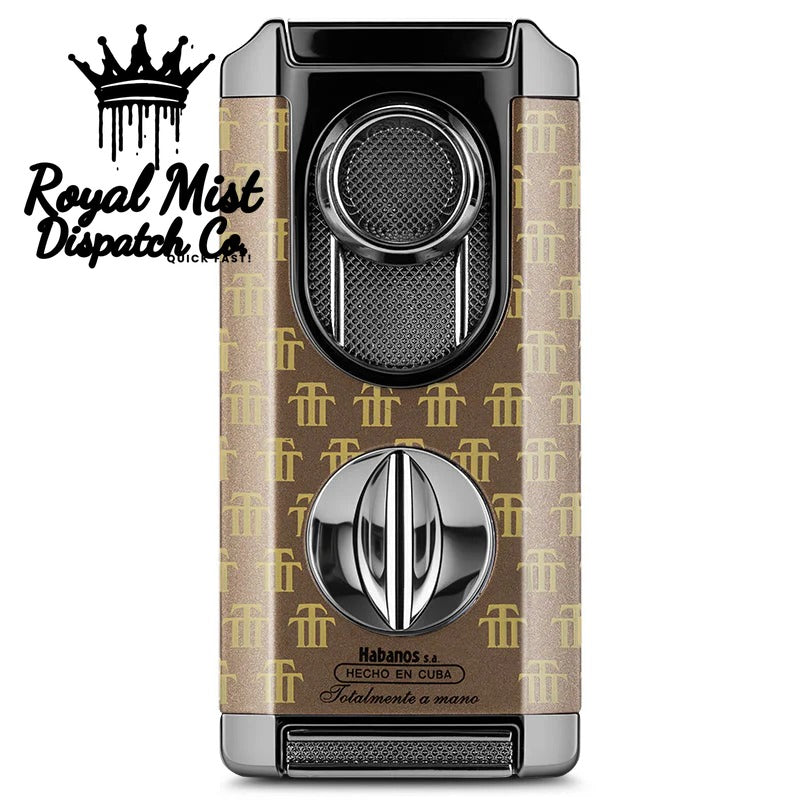Cigar Lighter Windproof Three-In-One V Shear Multi-Function Zinc Alloy Royal Mist Nairobi Kenya 3