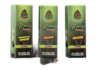 Trap House Exotics Hybrid 1000mg Delta-8 1g THC Vape Cartridges