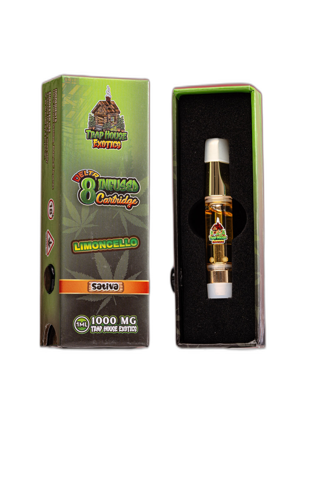 Trap House Exotics STVA 1000mg Delta-8 Limoncello Royal Mist Nairobi Kenya