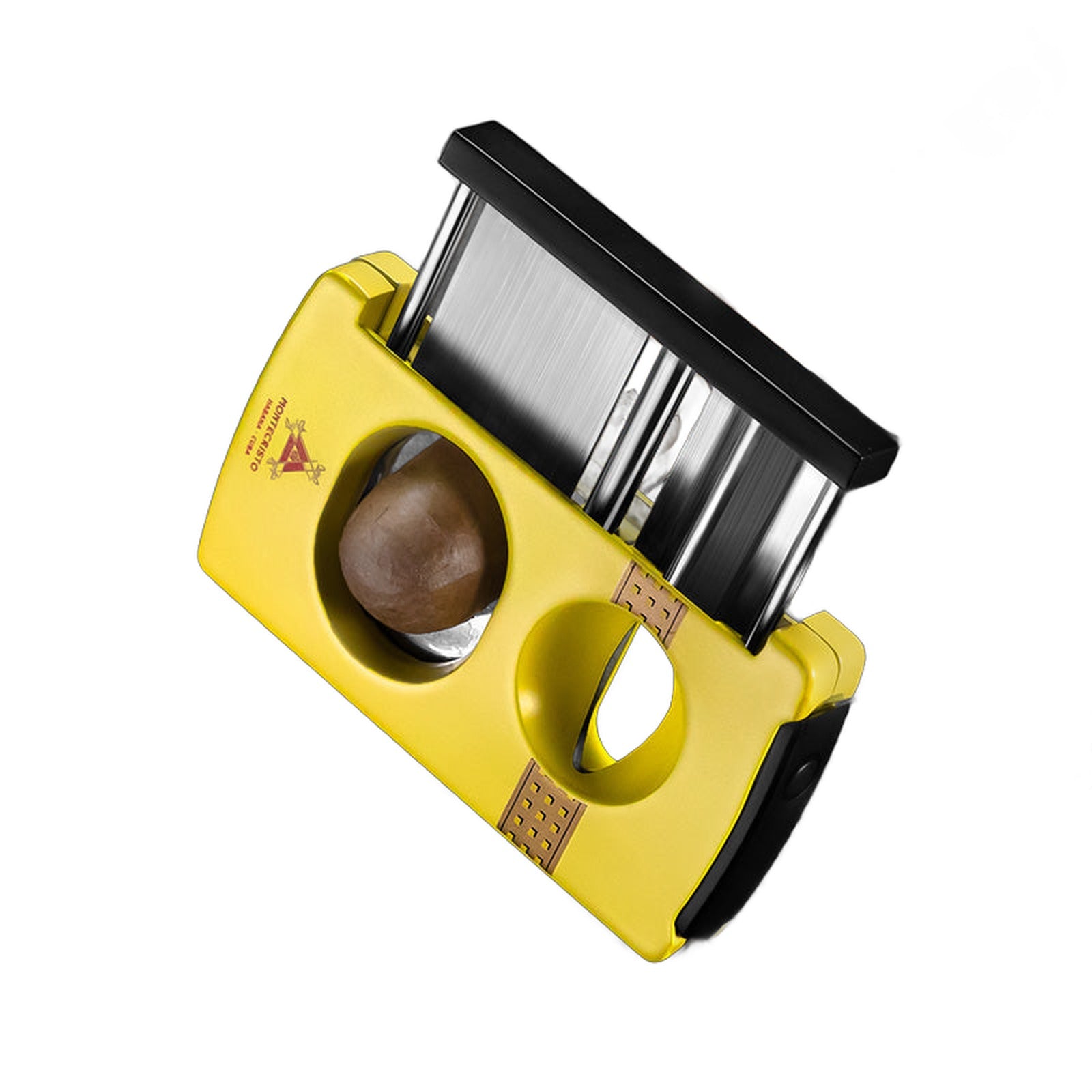 Tri-Cut Ultimate 3-in-1 Cigar Cutter guillotine, V-cut and punch detail — Buy in Nairobi | Royal Mist