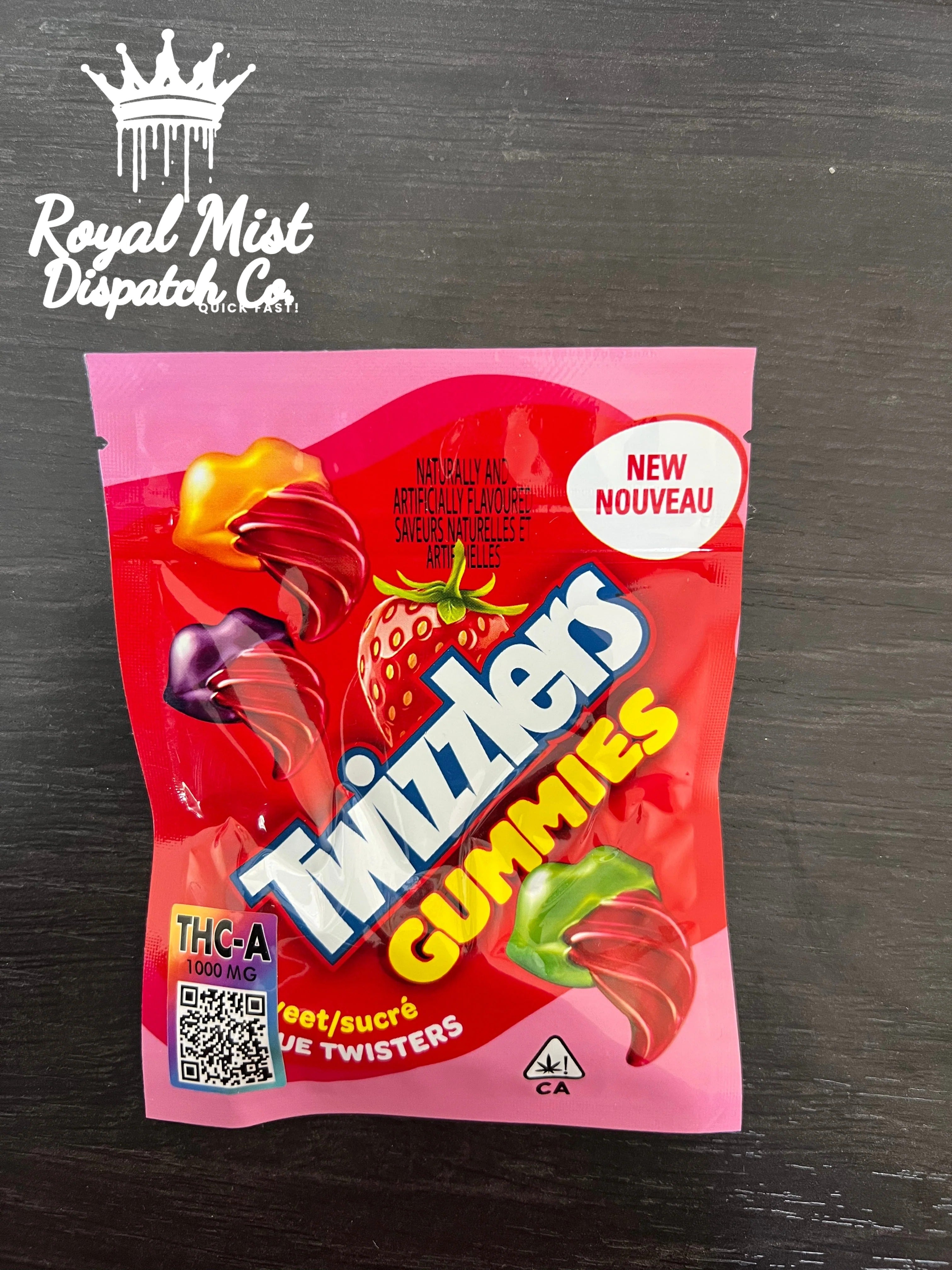 Twizzlers Gummies 1000mg THCA Royal Mist Nairobi Kenya