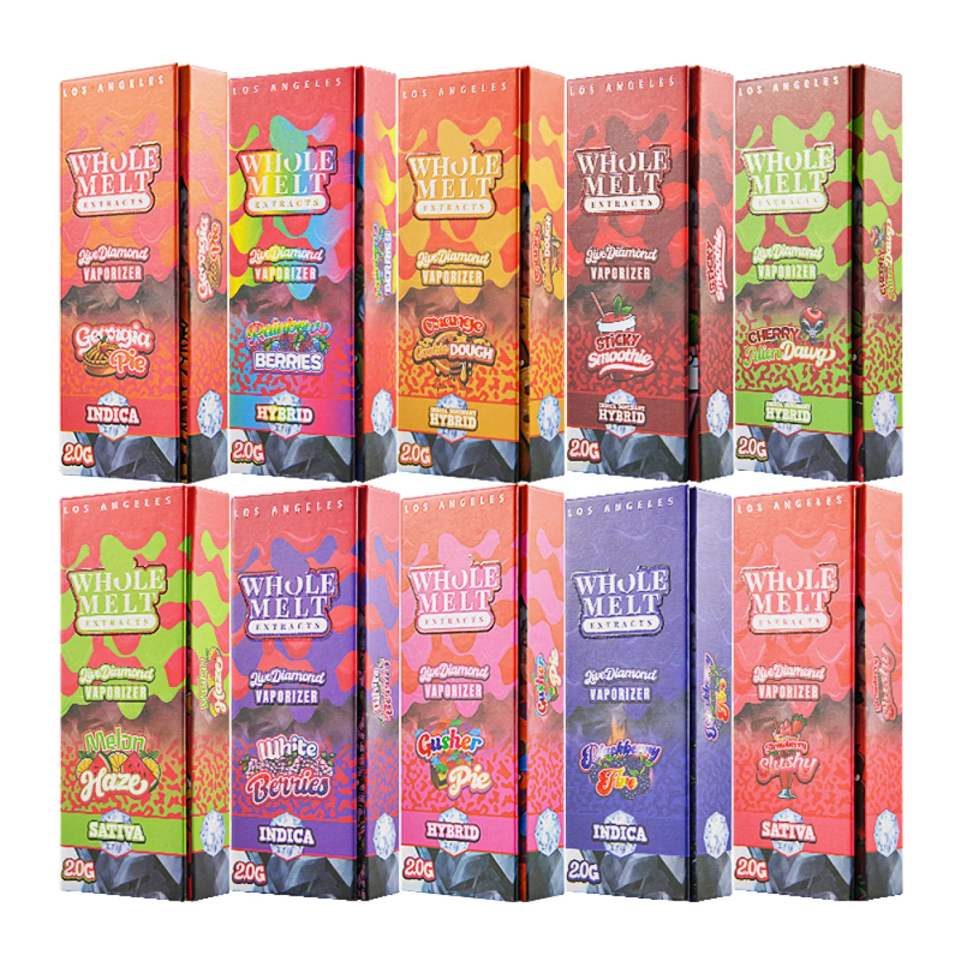 Whole Melt Extracts Premium 2G Live Diamonds 2000mg Vaporizer - Royal Mist Nairobi